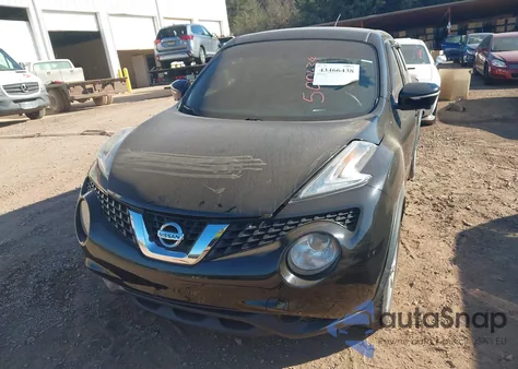 2015 Nissan Juke Sv from USA, damaged, VIN JN8AF5MR2FT500634